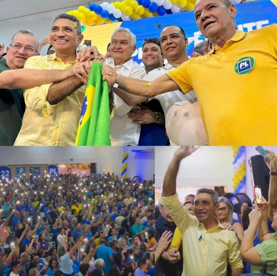 Salatiel e Homero oficializam pré-candidaturas, em Parnamirim(RN)