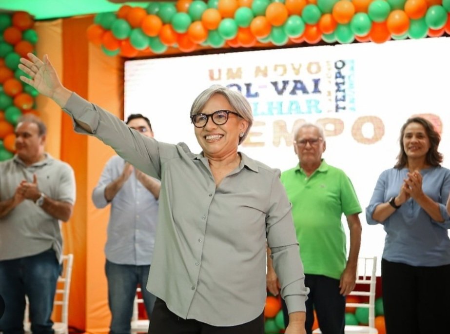 Sandra Kelly e Airton Dias são oficializados candidatos a prefeita e vice em Caicó