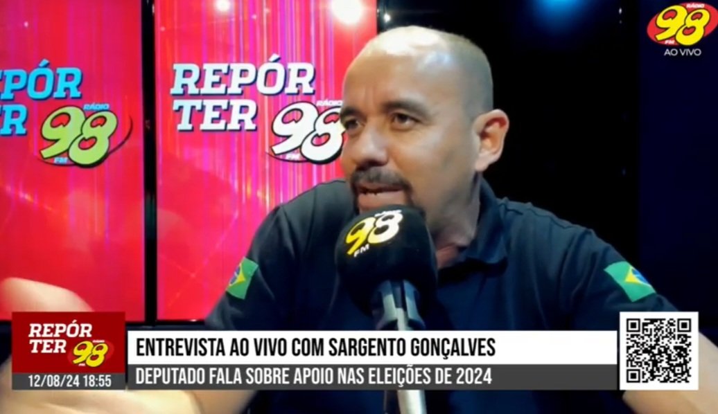 Sargento Gonçalves diz que Carlos Eduardo poderá apoiar Rogério Marinho e Bolsonaro em 2026