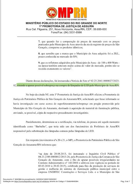 Debate TCM: Dra. Vanessa revela denúncia de superfaturamento em lâmpadas de LED em Assú