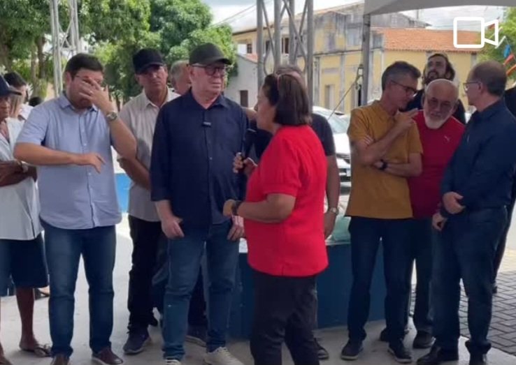 Fátima Bezerra tem agenda esvaziada em município do Seridó