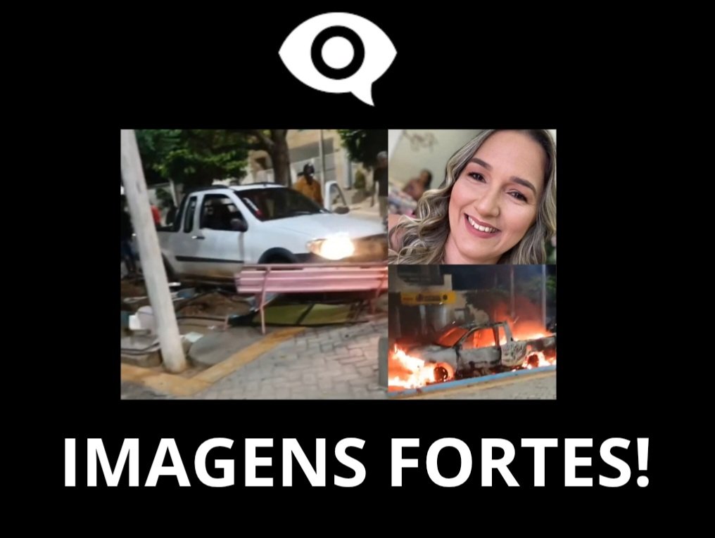 [VÍDEOS] Tragédia no interior do RN: veículo desgovernado invade bar e mulher morre; motorista é linchado por populares e carro incendiado