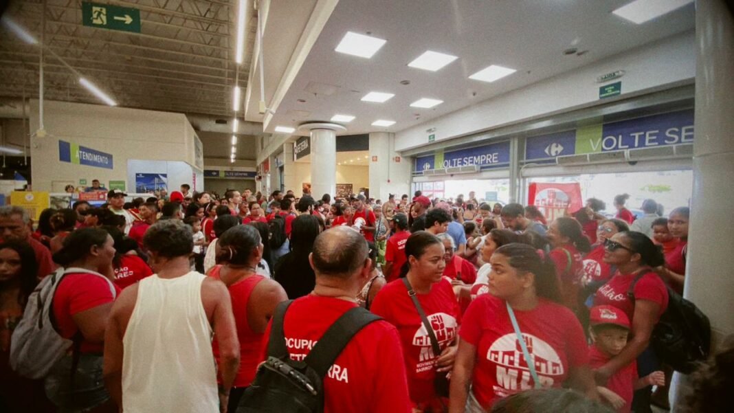 Ocupações do MLB causaram prejuízo de R$ 3 milhões aos supermercados de Natal