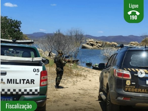 Polícia Federal e Polícia Ambiental realiza operação contra pesca ilegal em São João do Sabugi e Acari no RN