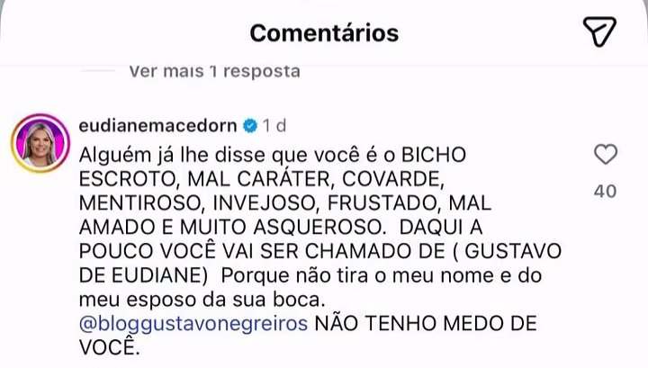 Deputada xinga jornalista nas redes sociais após críticas sobre liberação de emenda
