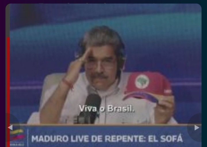 Com boné do MST, ditador Nicolás Maduro pede para brasileiros “irem às ruas” em apoio a Venezuela