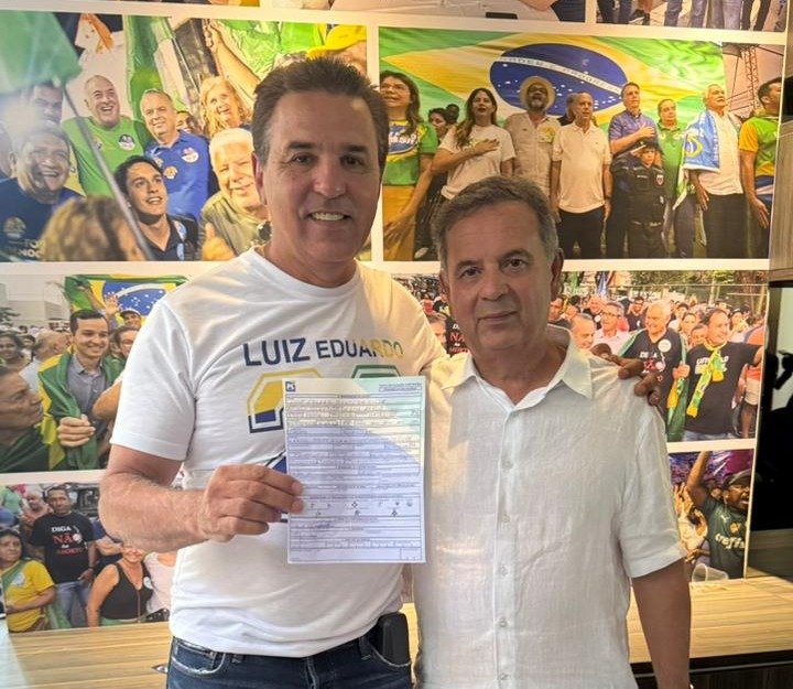Deputado  Luiz Eduardo oficializa filiação ao PL