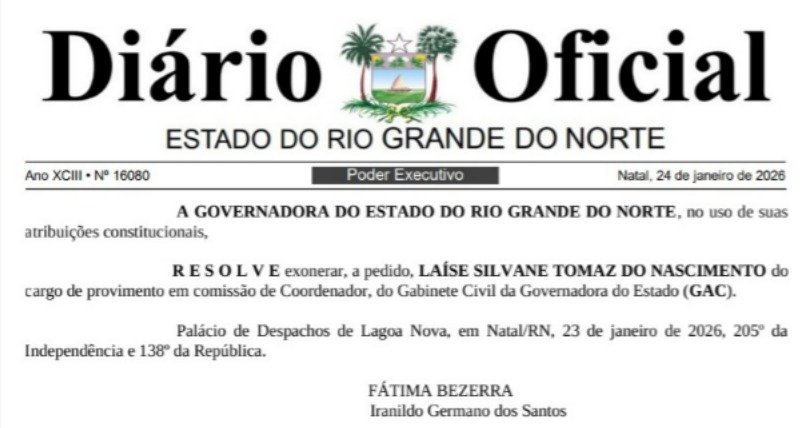 Servidora acusada de assédio moral é finalmente exonerada pelo Governo Fátima Bezerra