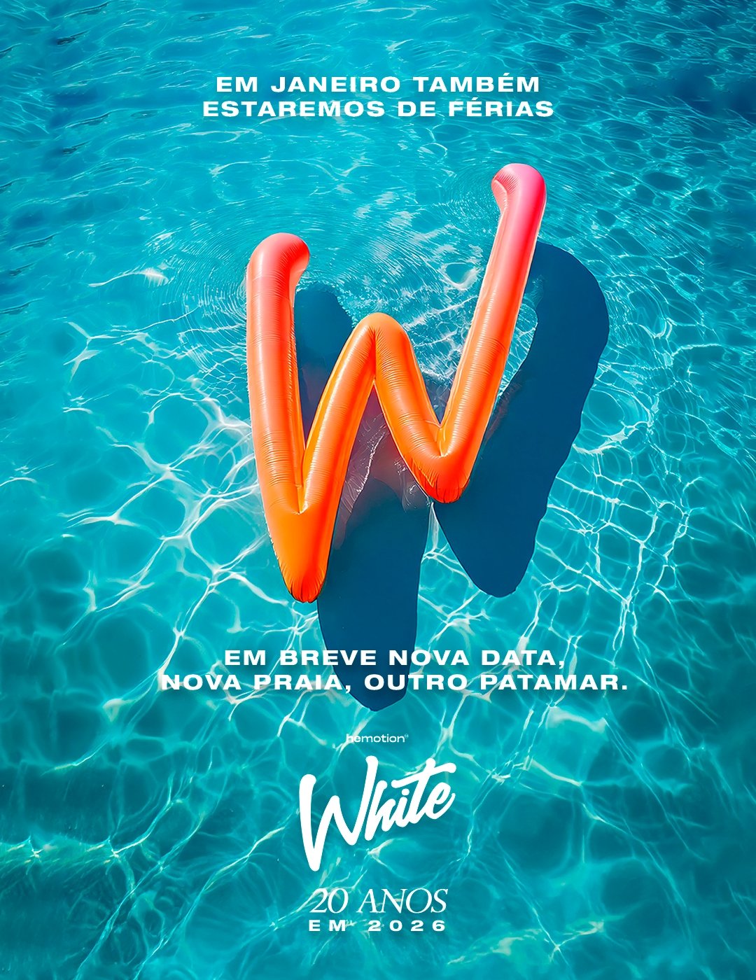 Hemotion White confirma edição inédita para celebrar 20 anos em 2026