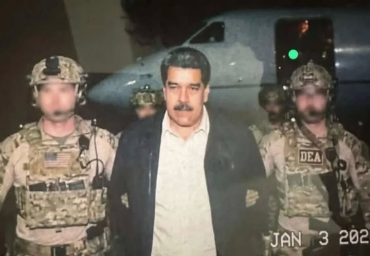 EUA atacam Venezuela e capturam o Ditador Nicolás Maduro