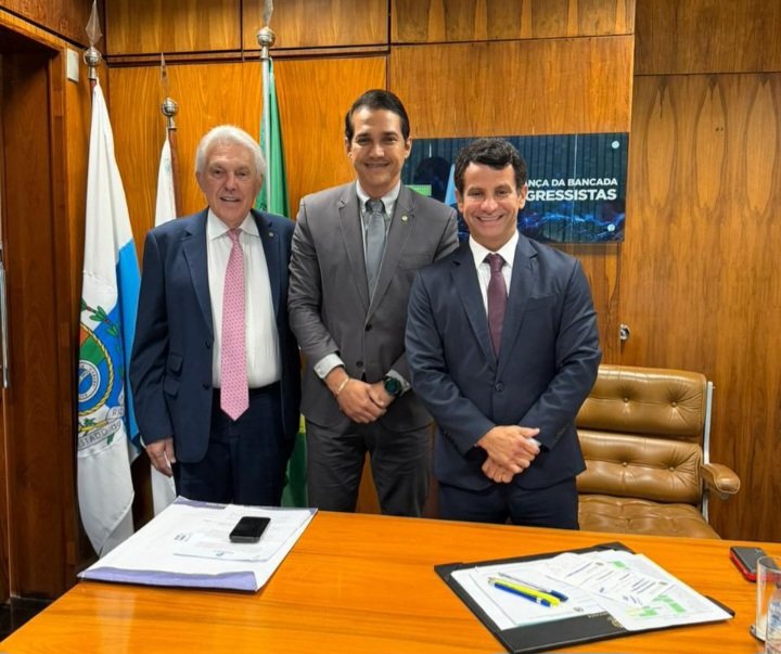 Kleber Rodrigues se reúne com líder do Progressistas em Brasília e confirma filiação ao partido