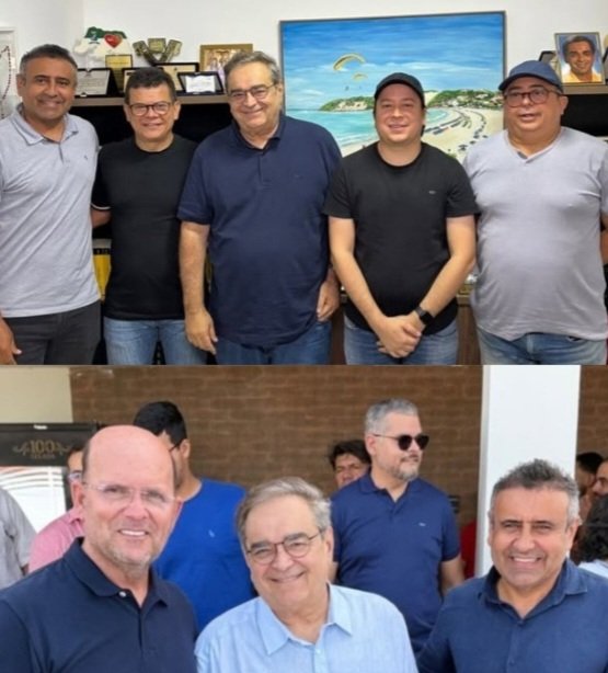 Prefeitos de Caraúbas e Riachuelo declaram apoio à Álvaro Dias ao Governo do RN