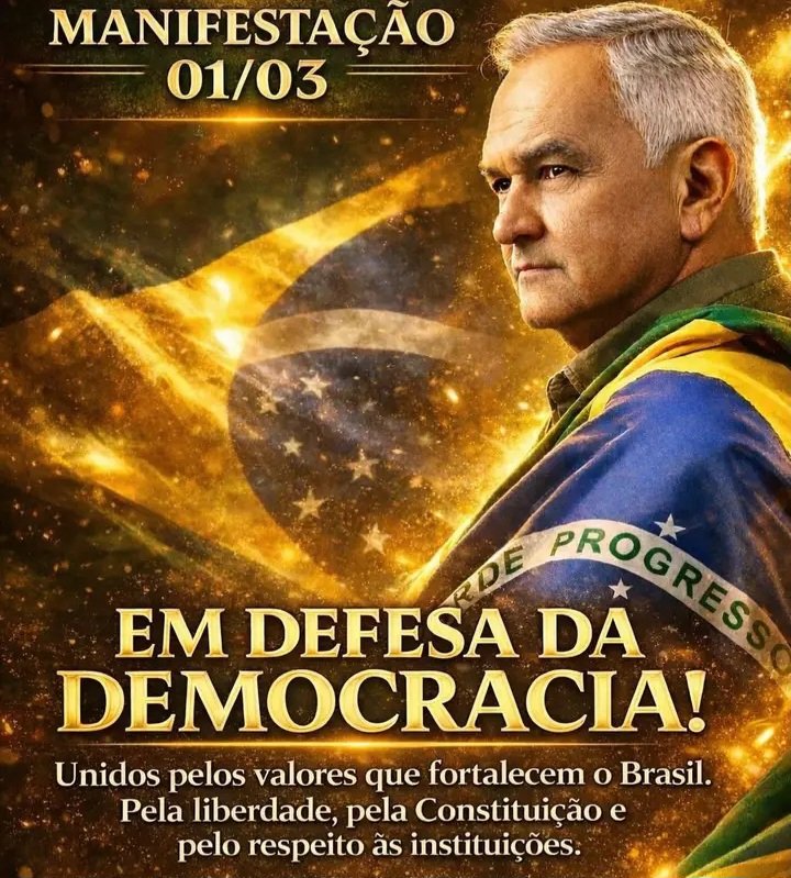 General Girão convoca apoiadores para ato político em Natal no dia 1º de março