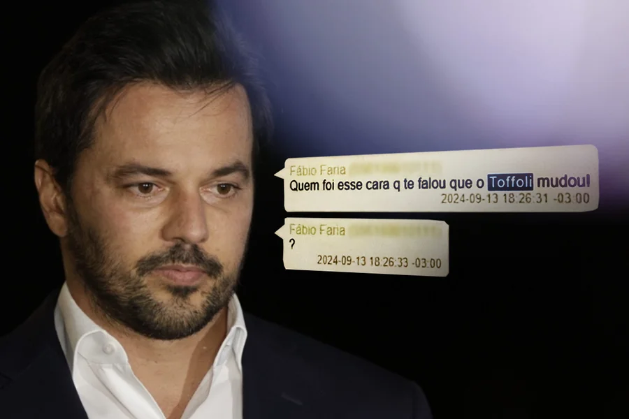 Polícia Federal revela mensagens de Daniel Vorcaro que indicam conversas com o ex-ministro Fábio Faria sobre julgamento no STF