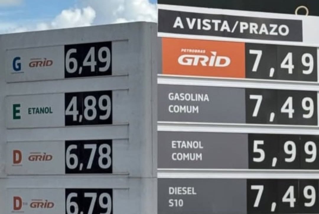 Gasolina chega a ter diferença de R$ 1 na divisa do RN e PB