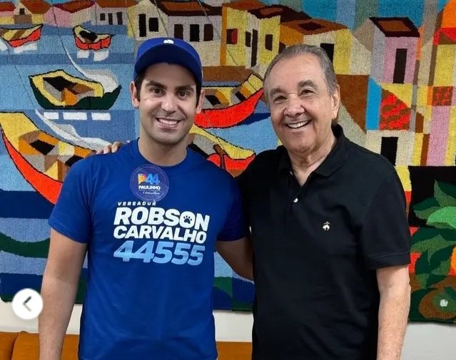 José Agripino quer Robson Carvalho disputando vaga na Câmara Federal