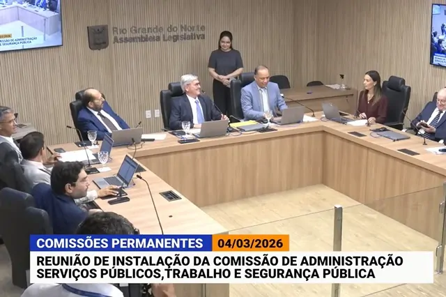 Assembleia Legislativa do RN instala Comissões de Administração e de Finanças
