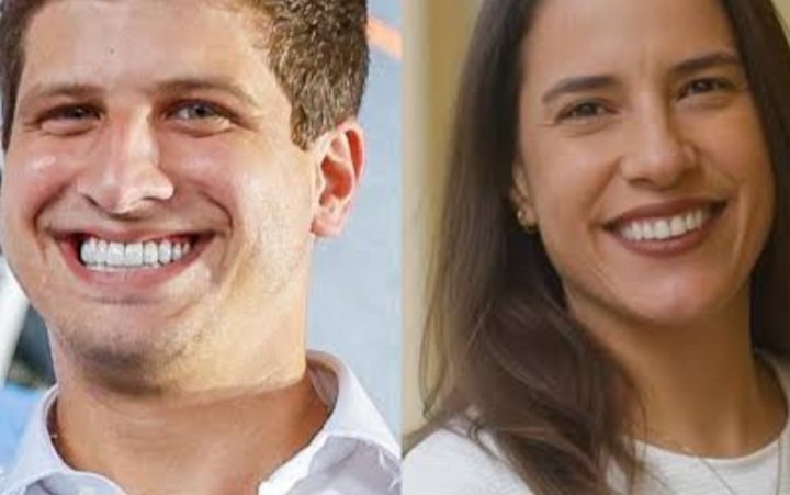 RealTime/Big Data: João Campos tem 50% das intenções de voto e venceria Raquel Lyra no primeiro turno