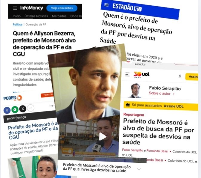 Allyson Bezerra tenta censurar pesquisa que abordou Operação da Polícia Federal