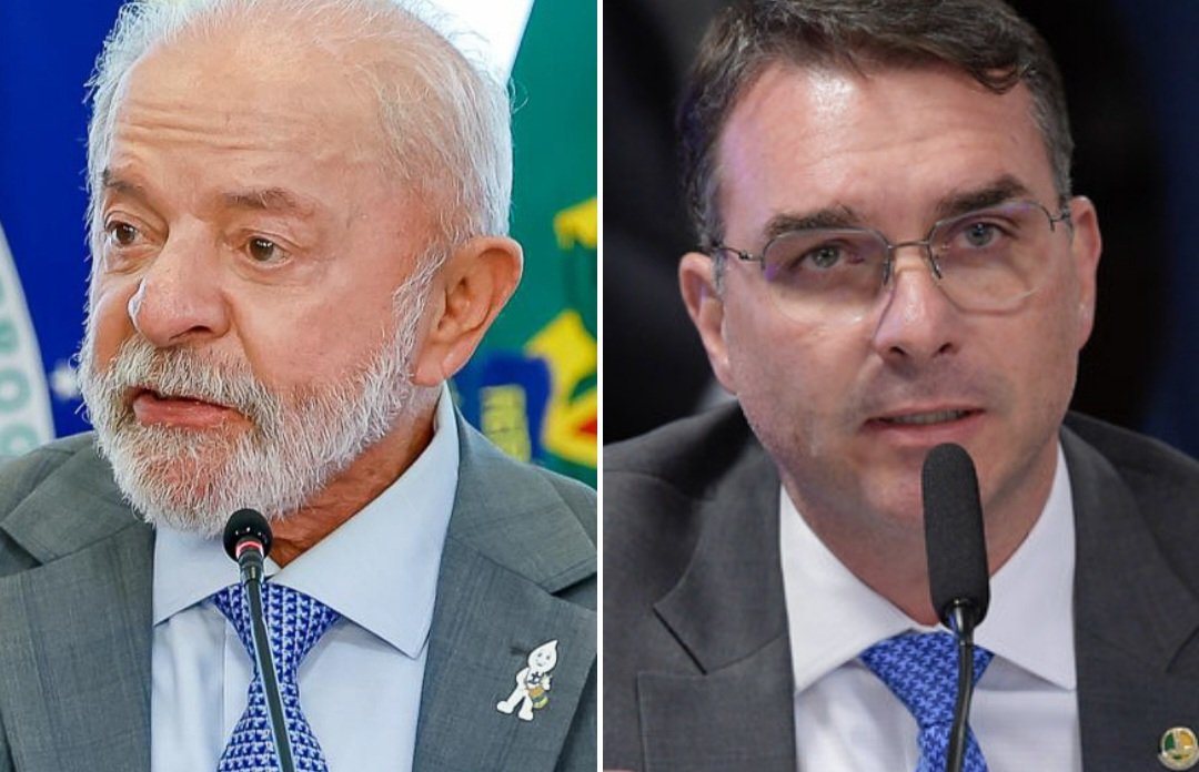 PESQUISA DATAFOLHA: Lula e Flávio têm 45% das intenções de voto no 2° turno