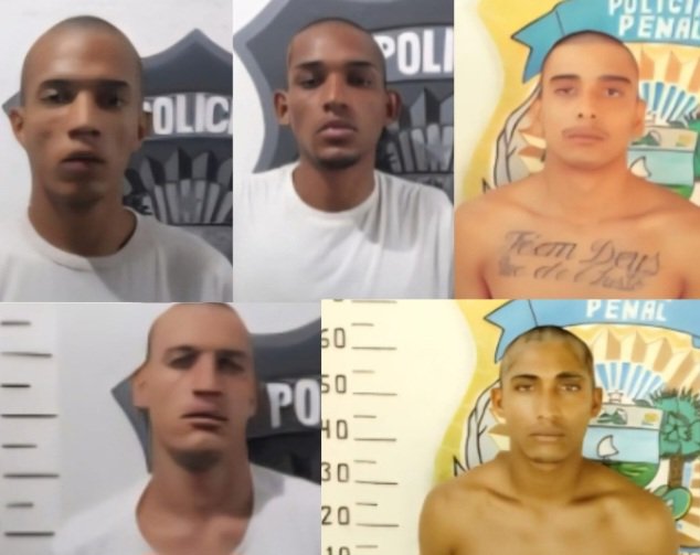 URGENTE: Cinco detentos fogem do Presídio de Alcaçuz