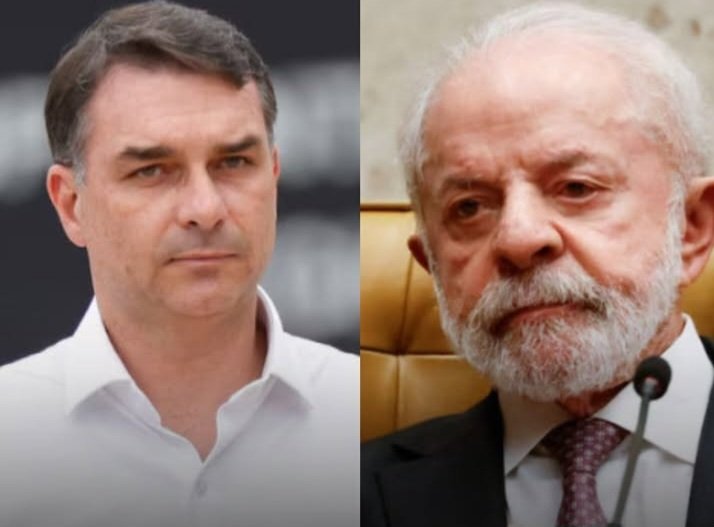 Flávio Bolsonaro tem 45,3% contra 44,7% de Lula no 2° turno, aponta pesquisa Meio/Ideia