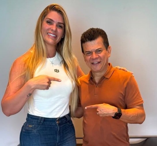 Larissa Almeida declara apoio à pré-candidatura de Juninho Saia Rodada a deputado federal