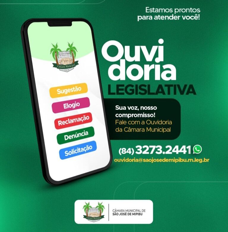 Câmara de São José de Mipibu agora conta com ouvidoria de atendimento à população