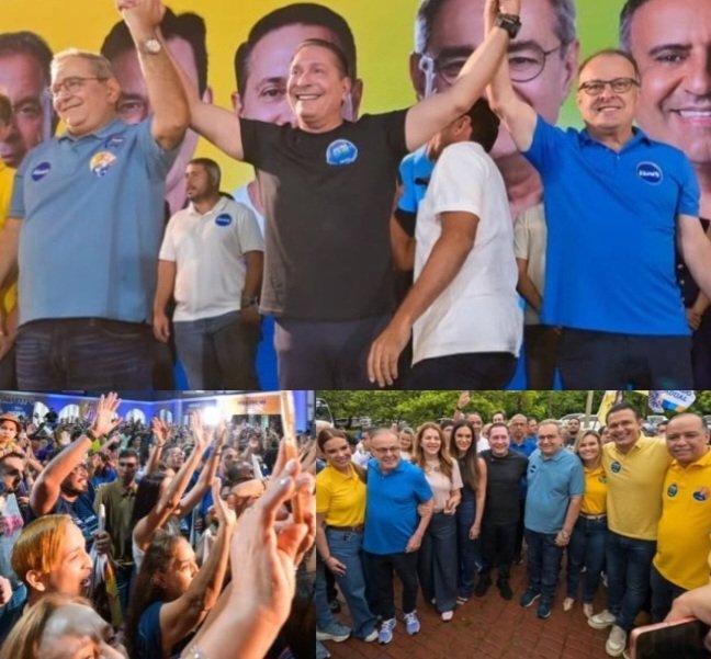 Apoio de Ezequiel a pré-candidatura de Álvaro Dias se transforma no maior evento da pré-campanha no RN