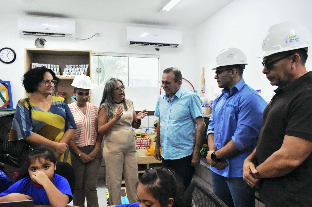Prefeito Jaime Calado acompanha investimentos e melhorias em escolas de São Gonçalo do Amarante