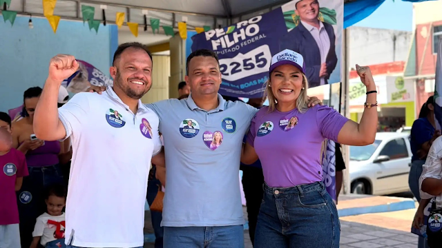 Pedro Filho participa de carreata em Macau e fortalece campanha na região salineira